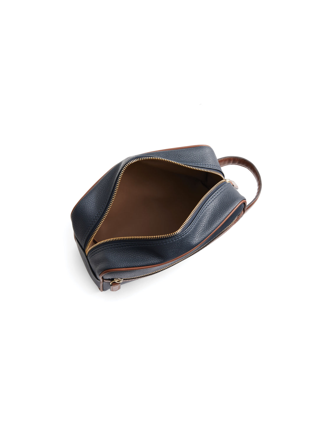 Britannia Washbag - Navy Scotchgrain - SLGs
