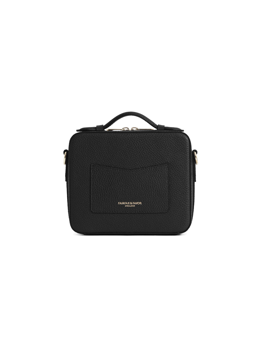 The Buckingham - Women's Crossbody Bag - Black Leather