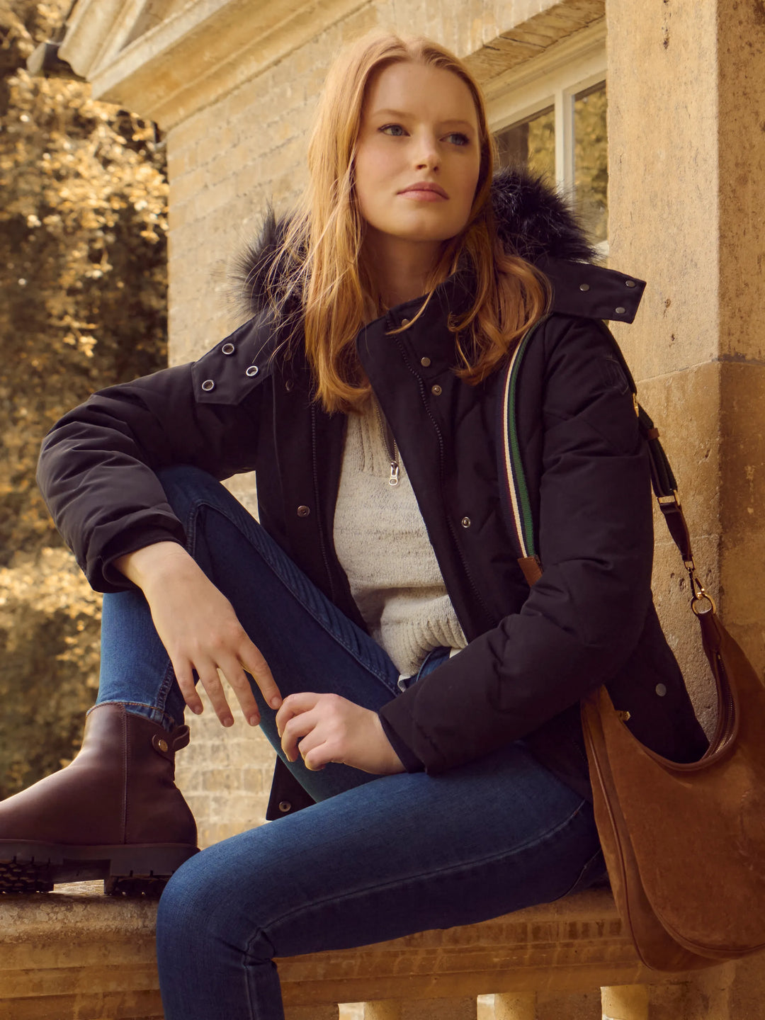 Charlotte Padded Jacket - Black - Jackets
