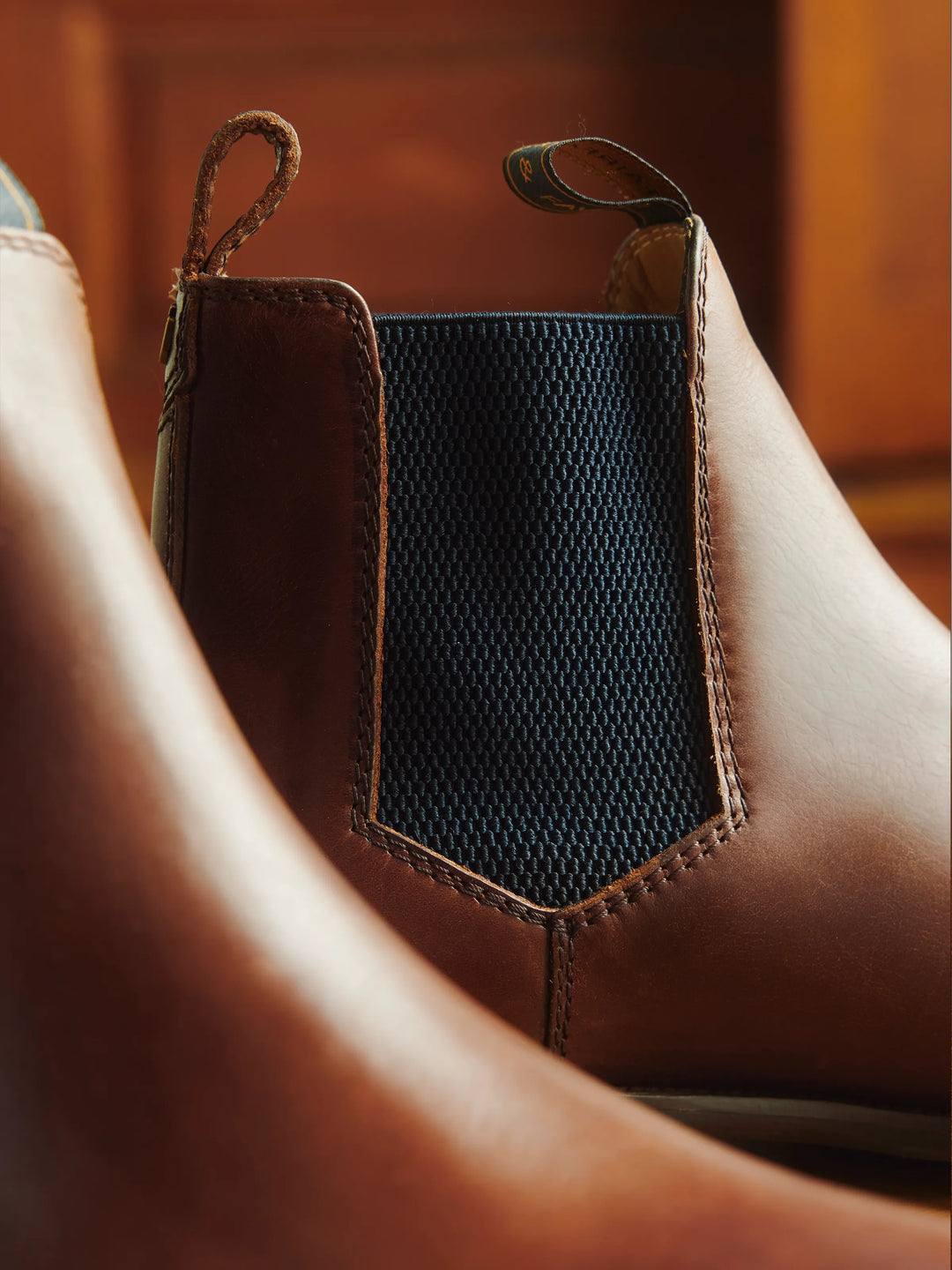 Chelsea - Mahogany Leather - Ankle Boots