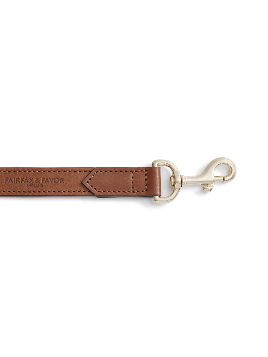 The Bakewell - Slim Dog Lead - Tan Leather