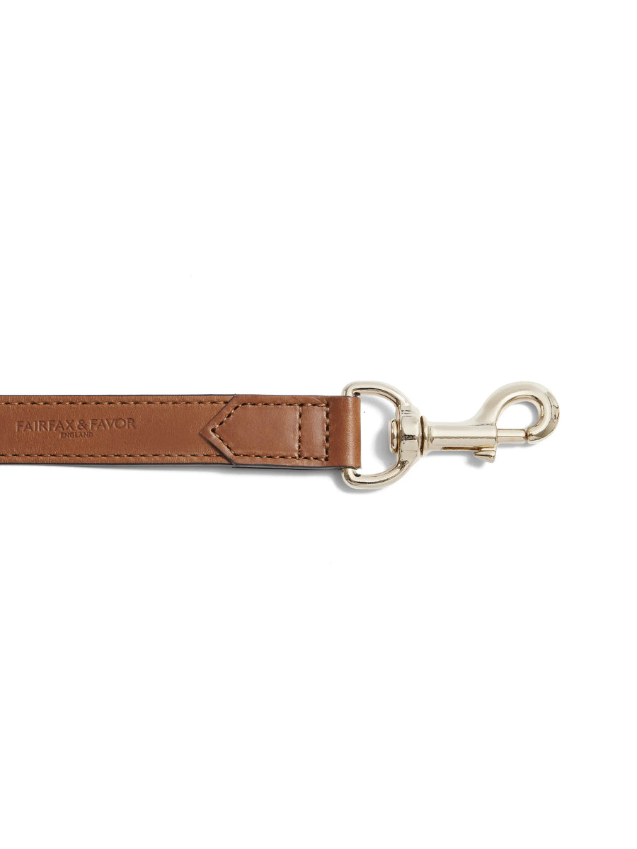 The Bakewell - Dog Lead - Tan Leather