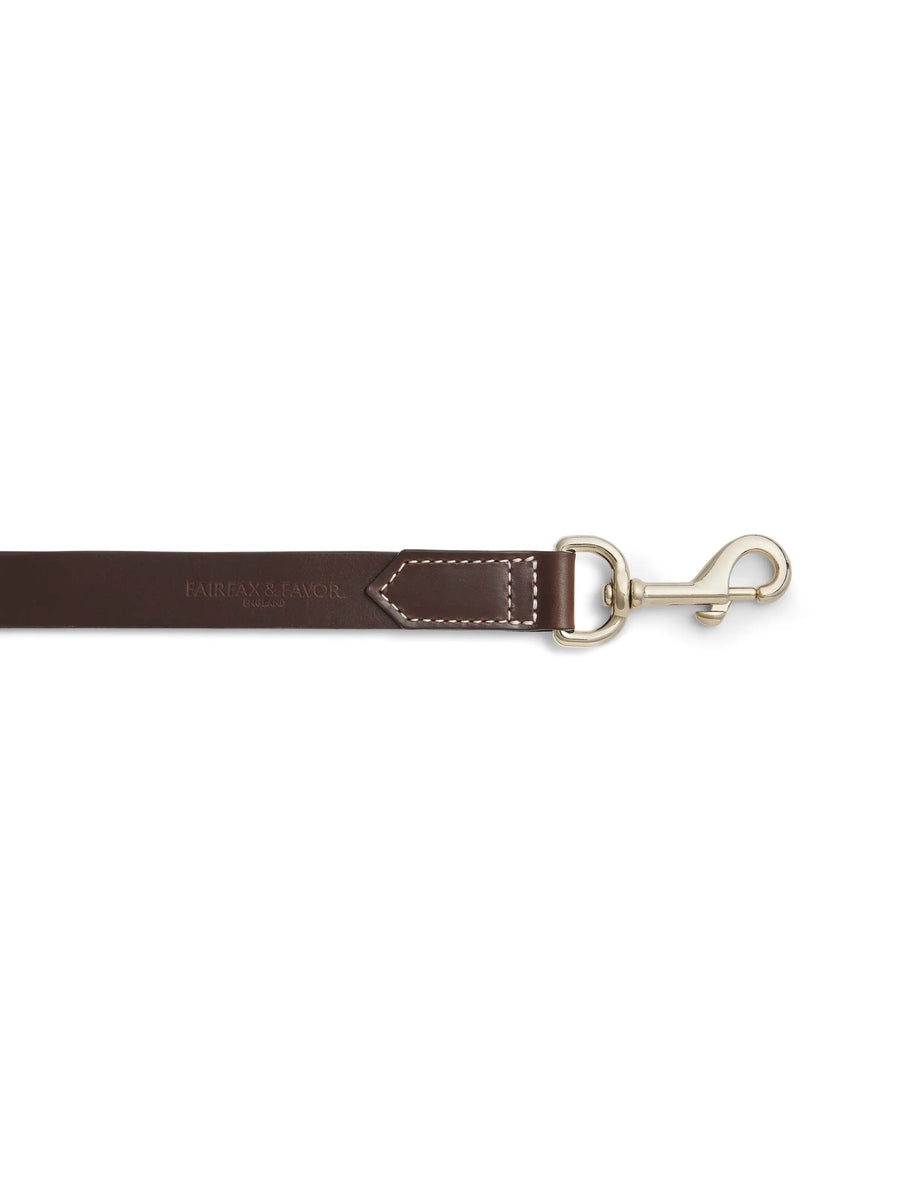 The Rockingham - Slim Dog Lead - Tan Leather