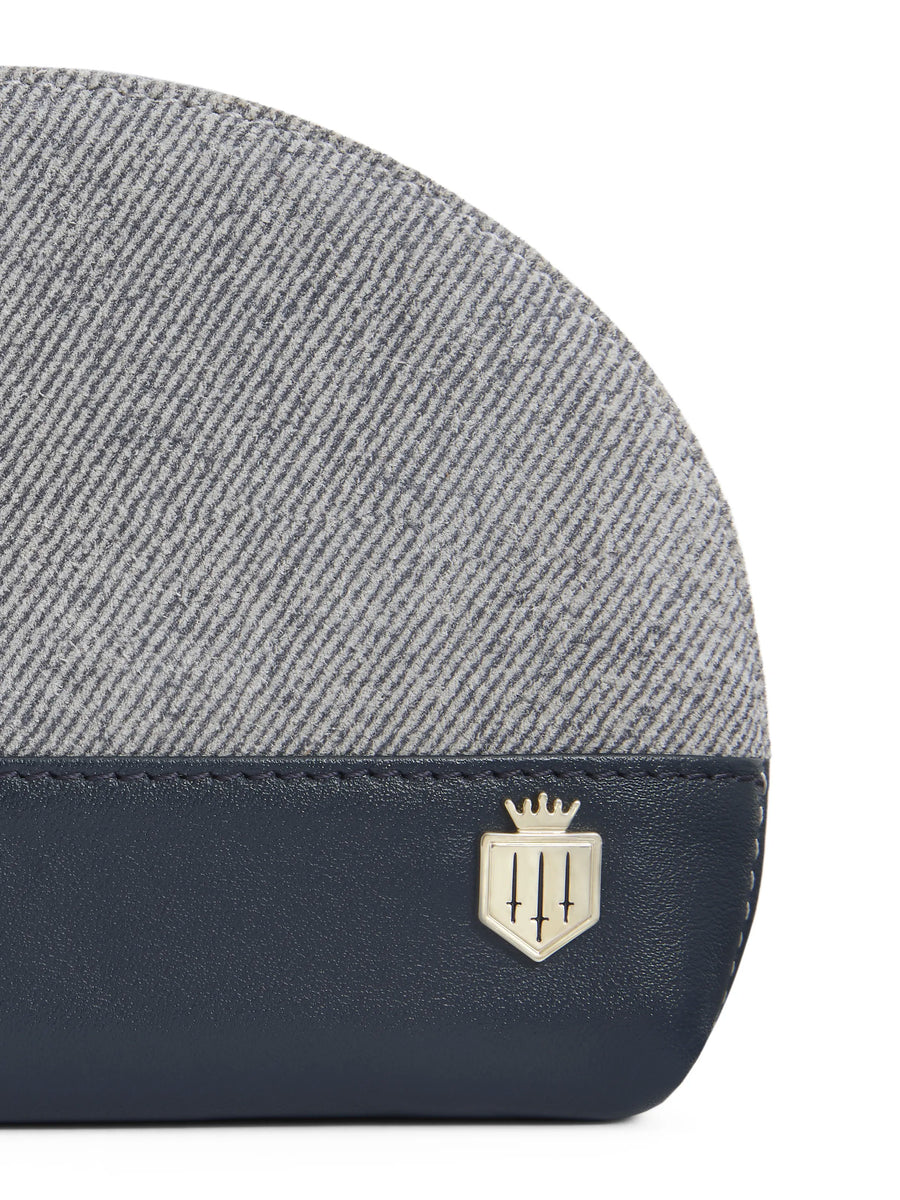 The Chiltern - Women's Coin Purse - Denim Suede
