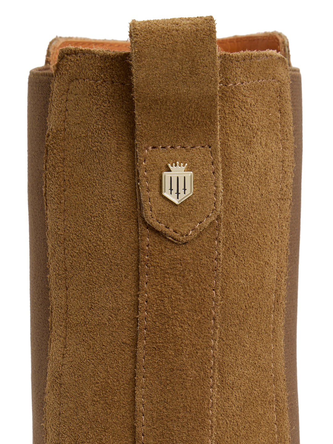 Heeled Boudica - Tan Suede - Ankle Boots