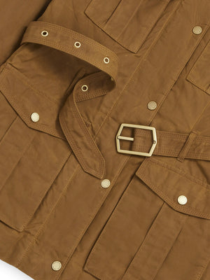 Ivy Women s Quilted Wax Jacket Breen Cotton Fairfax and Favor Fairfax Favor