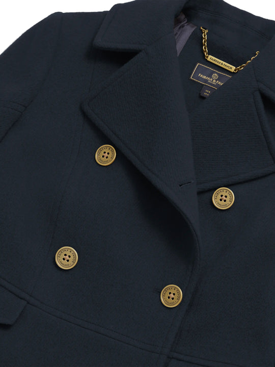 Victoria - Women's Jacket - Navy Wool | Fairfax & Favor Victoria - Women's Jacket - Navy Wool | Fairfax & Favor
