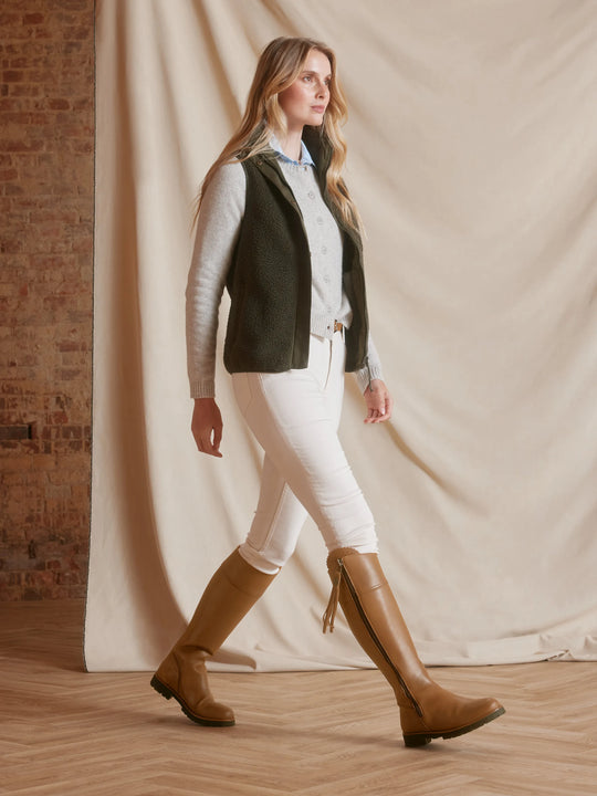 ローラントフォルステンフォファー Explorer - Women's Waterproof Boots - Oak Leather | Fairfax & Favor