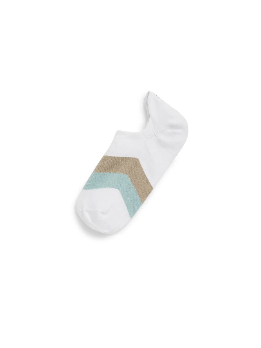 Signature Women's Trainer Sock - Mint & Stone