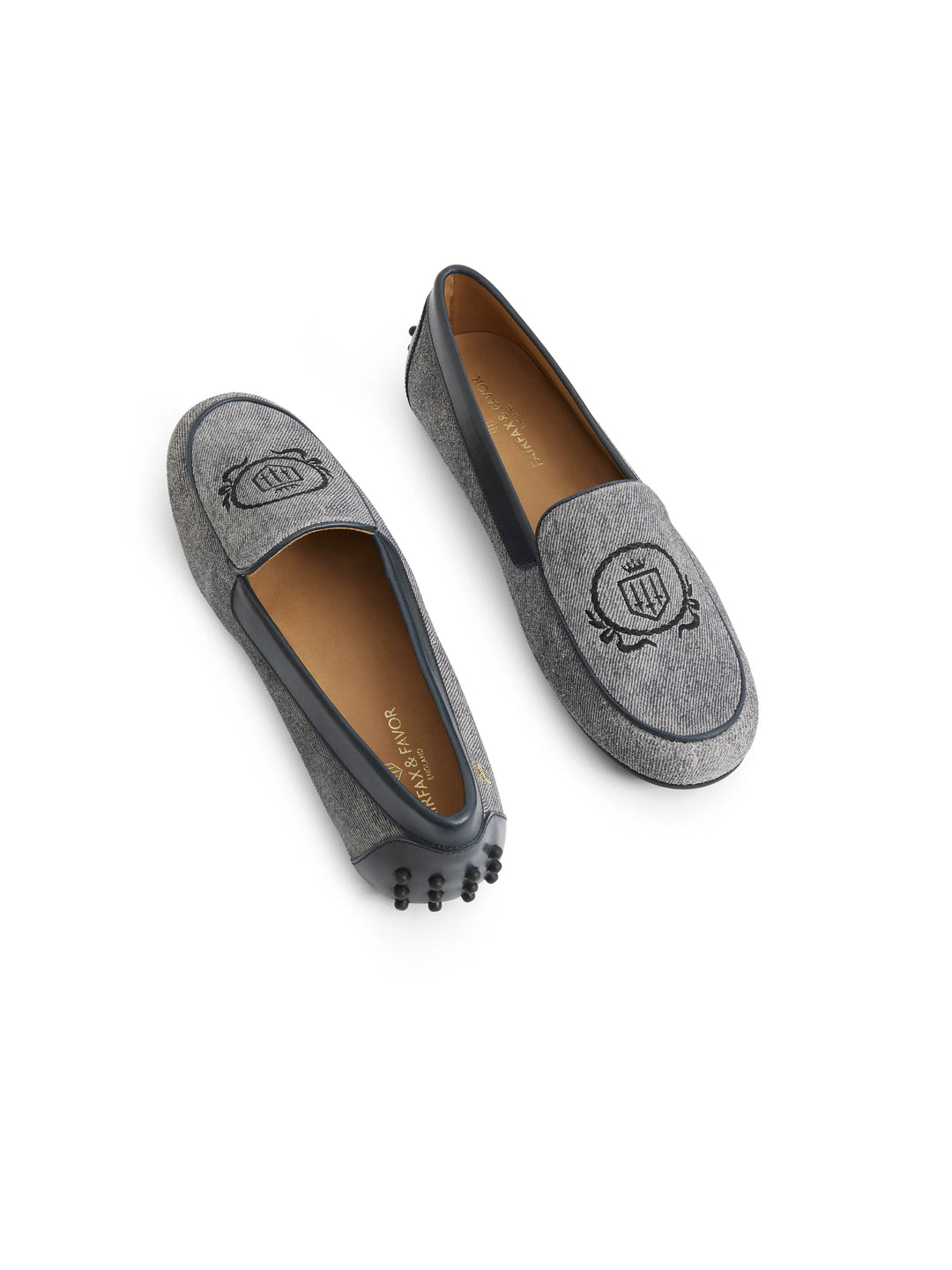 Richmond Driver - Denim Suede - Shoes