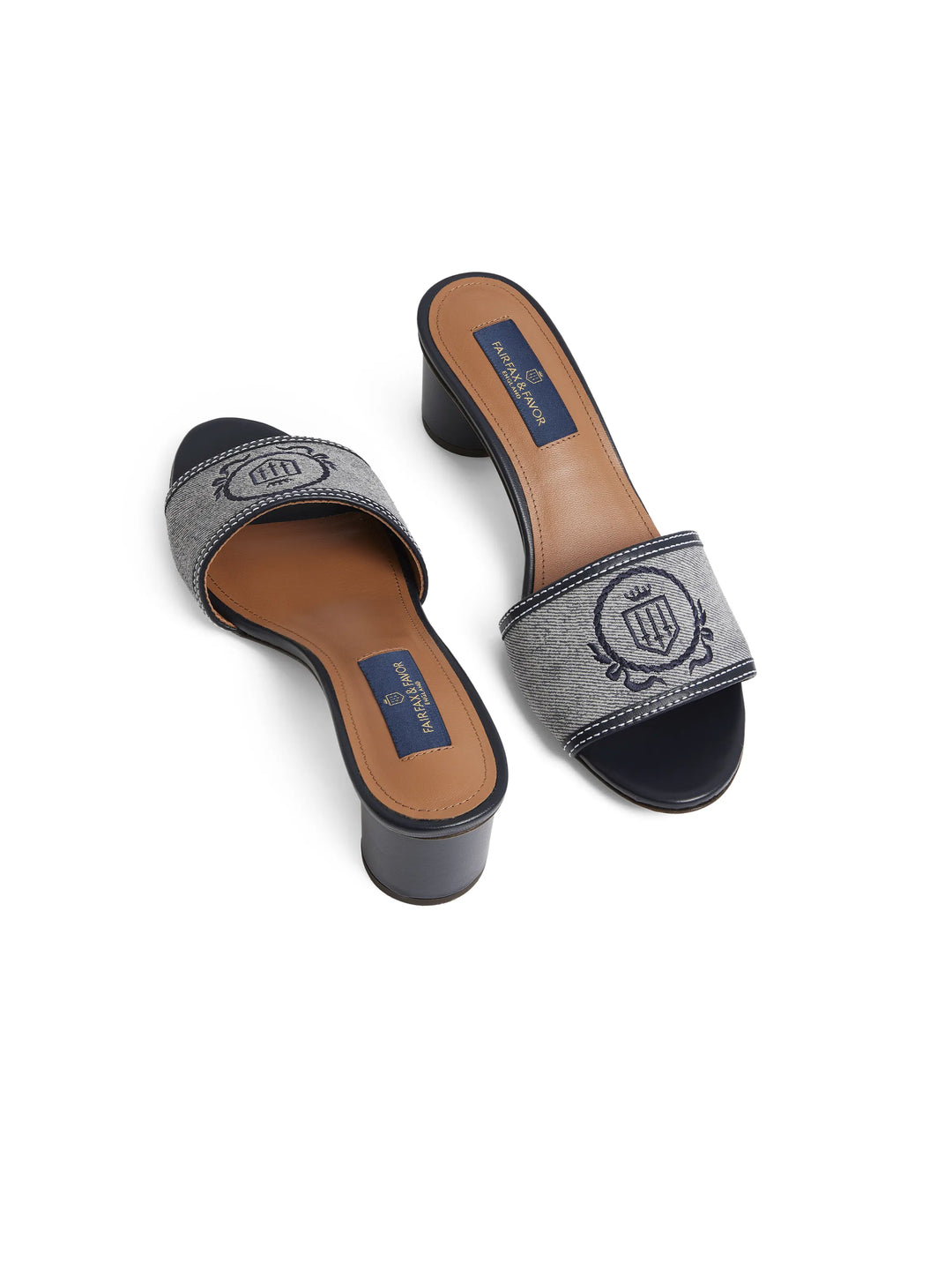 Richmond Mule - Denim Suede - Shoes