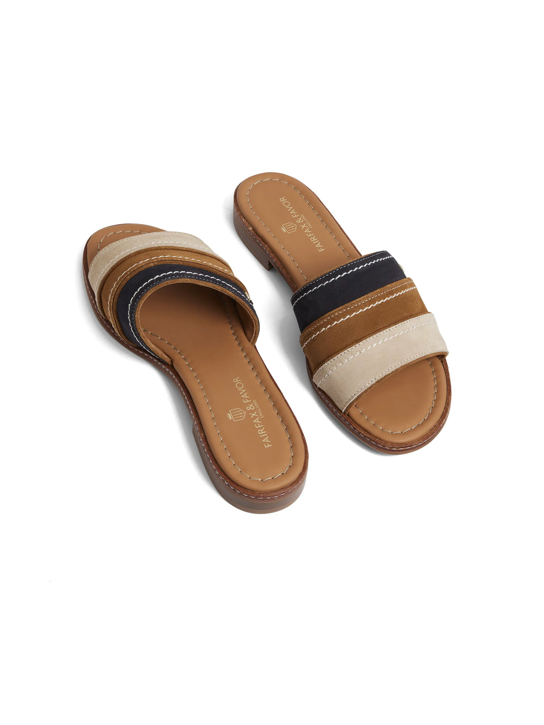 Santorini Mule - Tri-Colour - Sandals