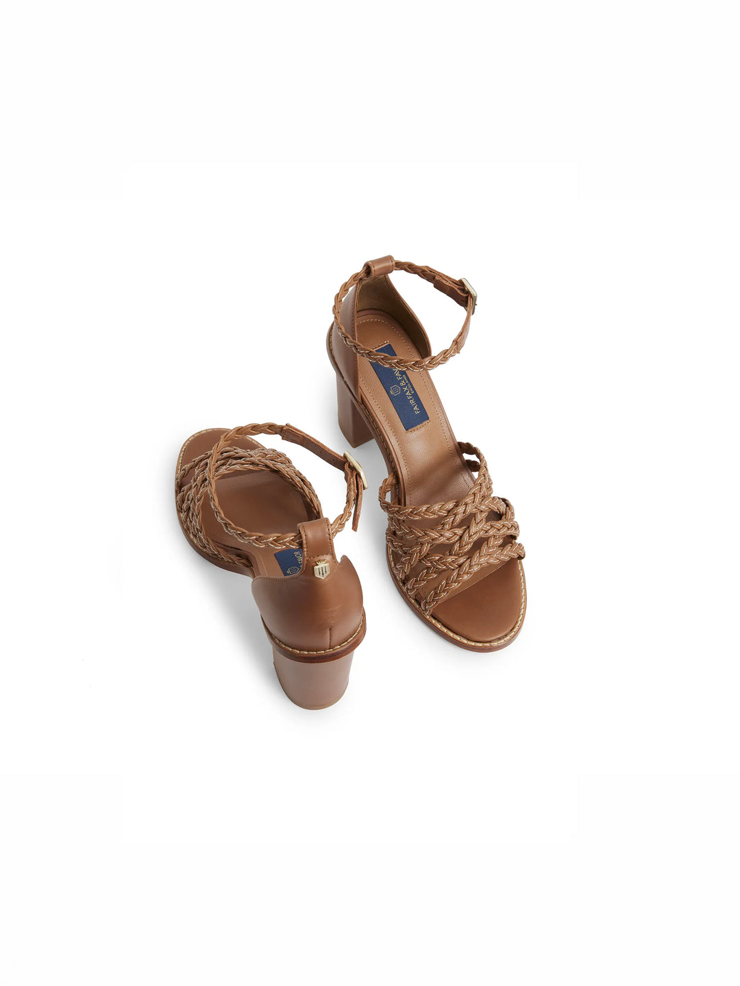 Seville Heel - Tan Leather - Shoes