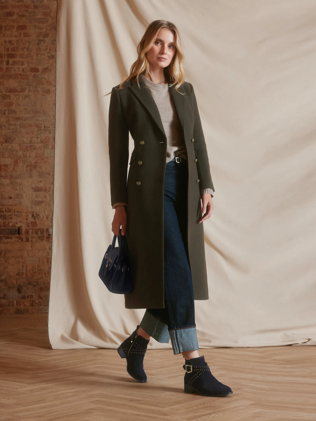 Frimley - Navy - Ankle Boots