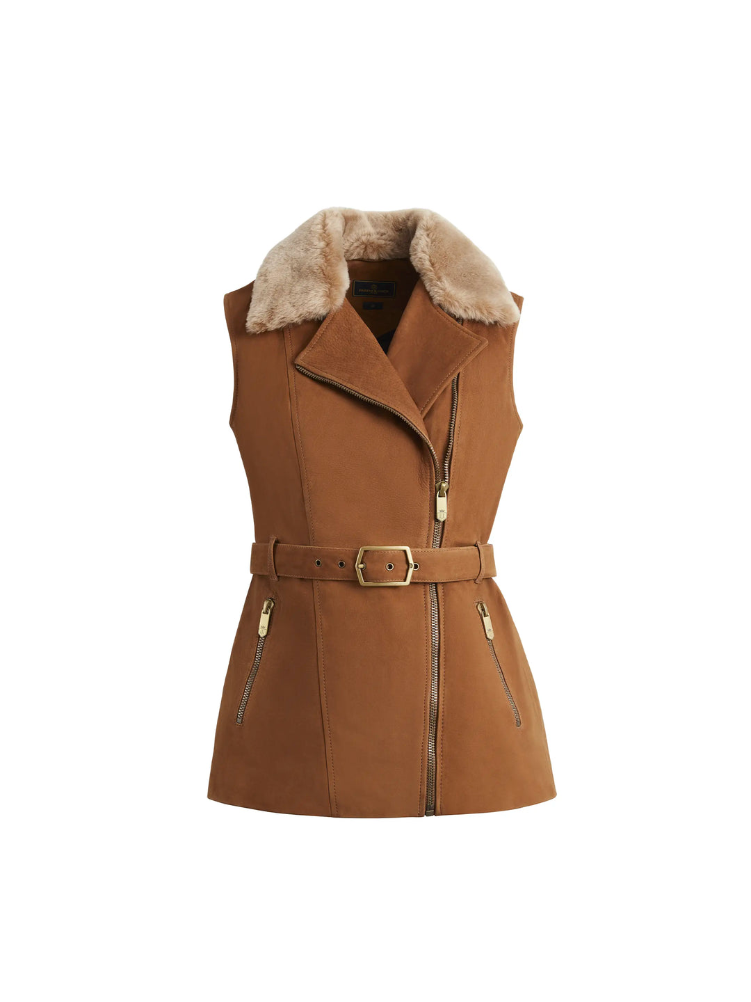 Alice Gilet - Tan - Jackets