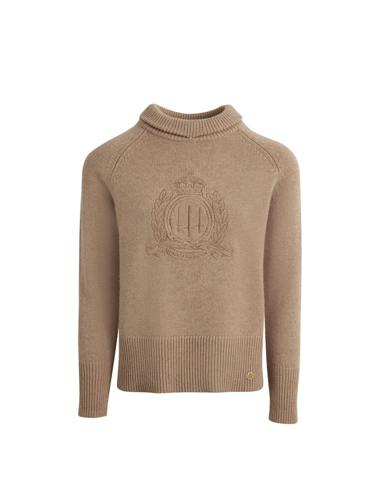 Anna Women's Jumper Biscuit Wool Cashmere Fairfax Favor