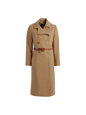 Camel wool coat womens online