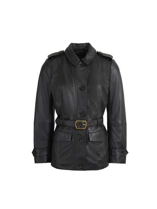 Frances Jacket - Black Leather Frances Jacket - Black Leather
