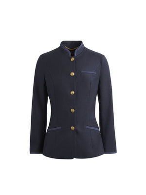 The Madeline - Women's Jacket - Navy Melton Wool
