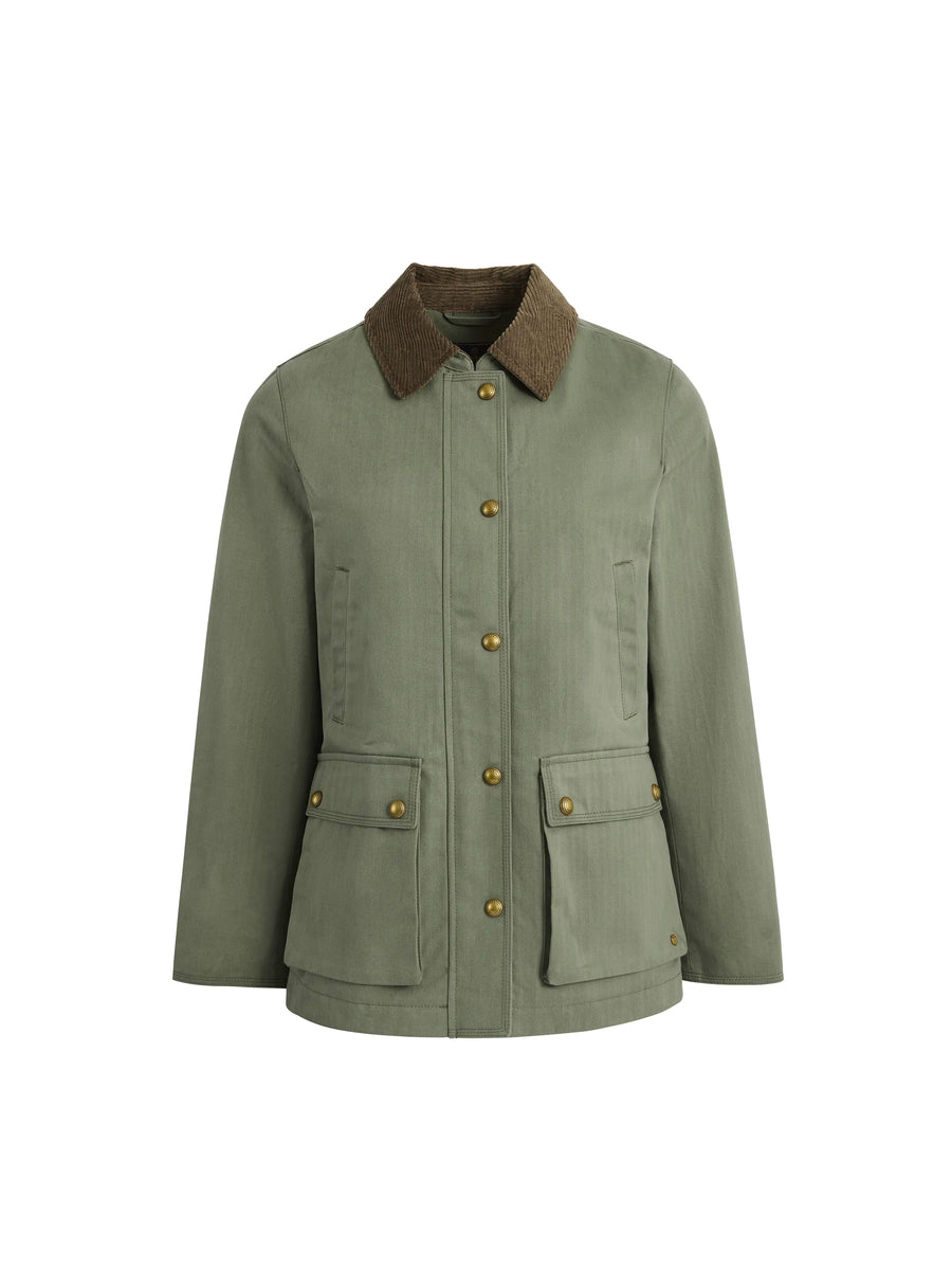 The Olivia - Women's Waxed Jacked - Pistachio