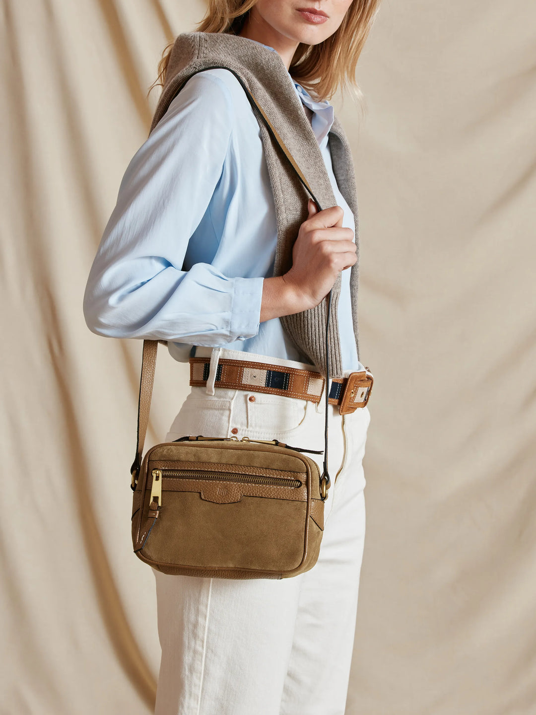 Fulham - Tan Suede - Bags