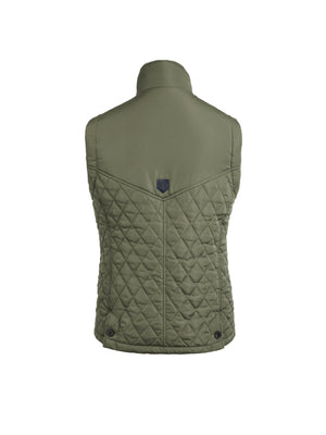 The George Quilted Gilet Sage