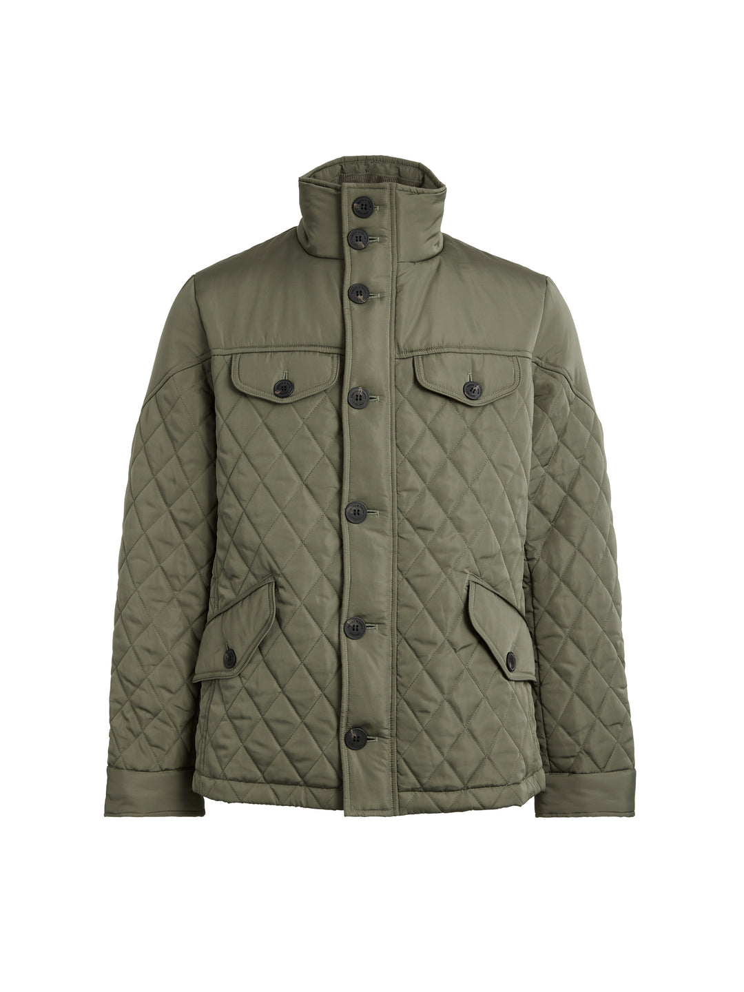 George Quilted Jacket - Sage - Jackets
