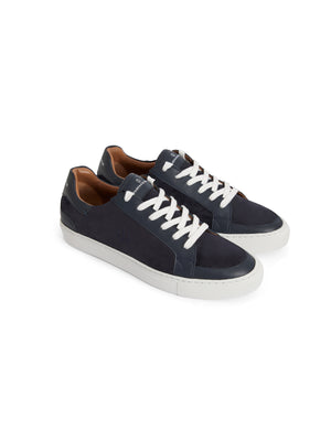 The Holbourne - Men's Trainer - Navy Suede