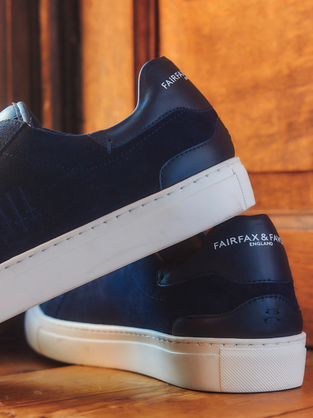 Holbourne - Navy Suede - Trainers