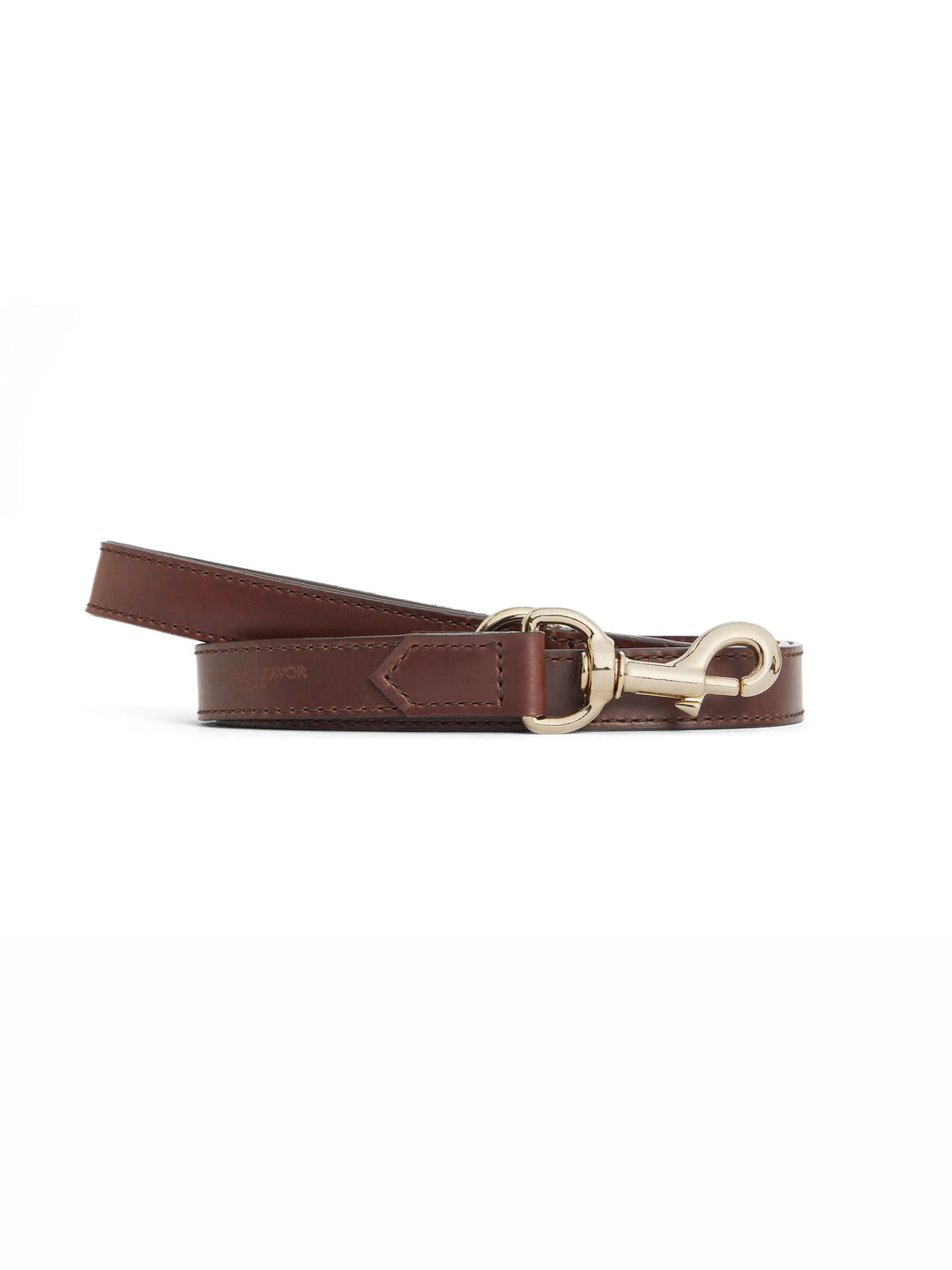 Fitzroy Slim Dog Lead - Tan Leather - Outdoor