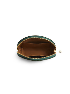 The Chiltern Coin Purse - Emerald Green Croc (Limited Edition)