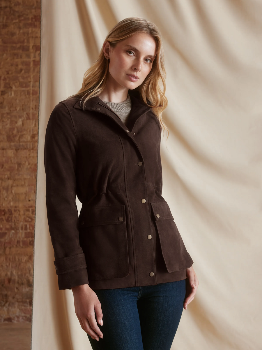 The Iris - Womens Jacket - Chocolate