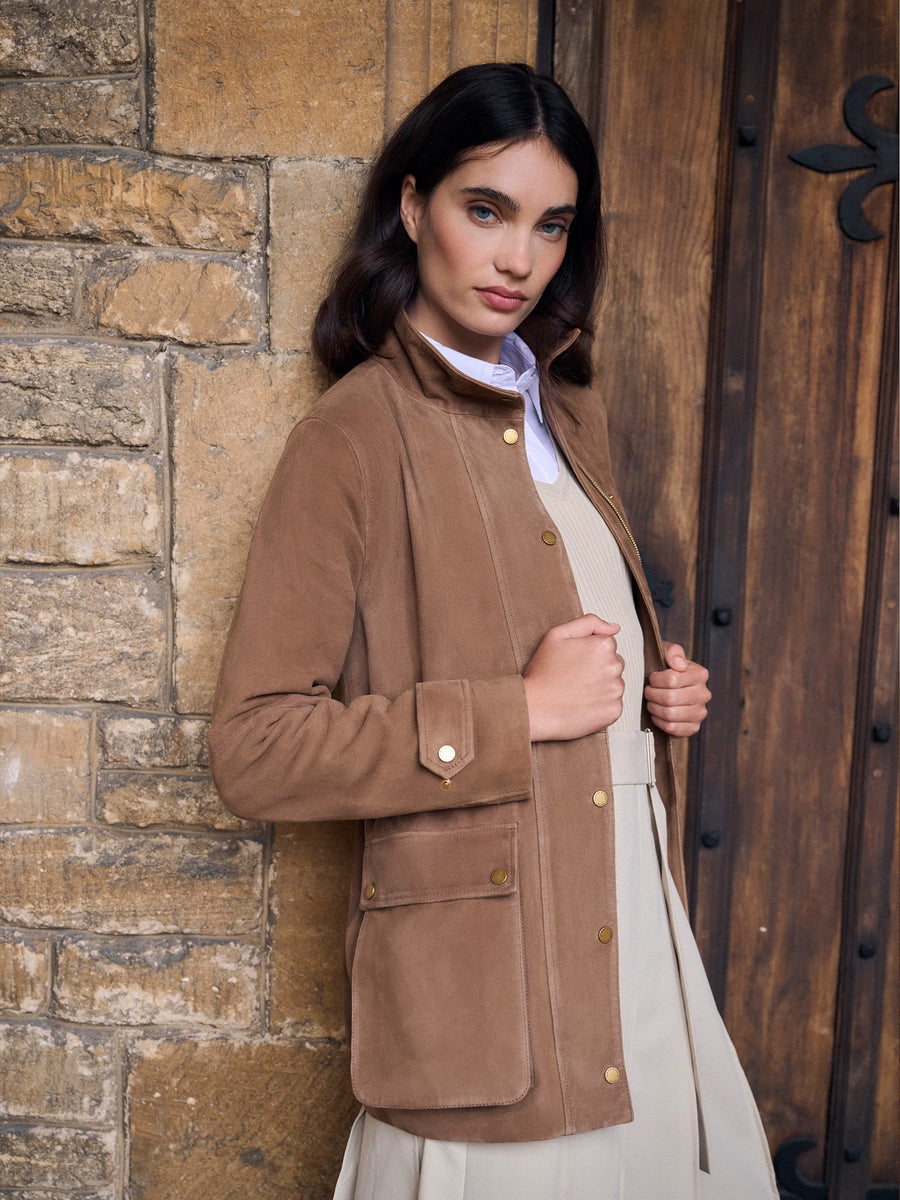 The Iris - Womens Jacket - Mushroom