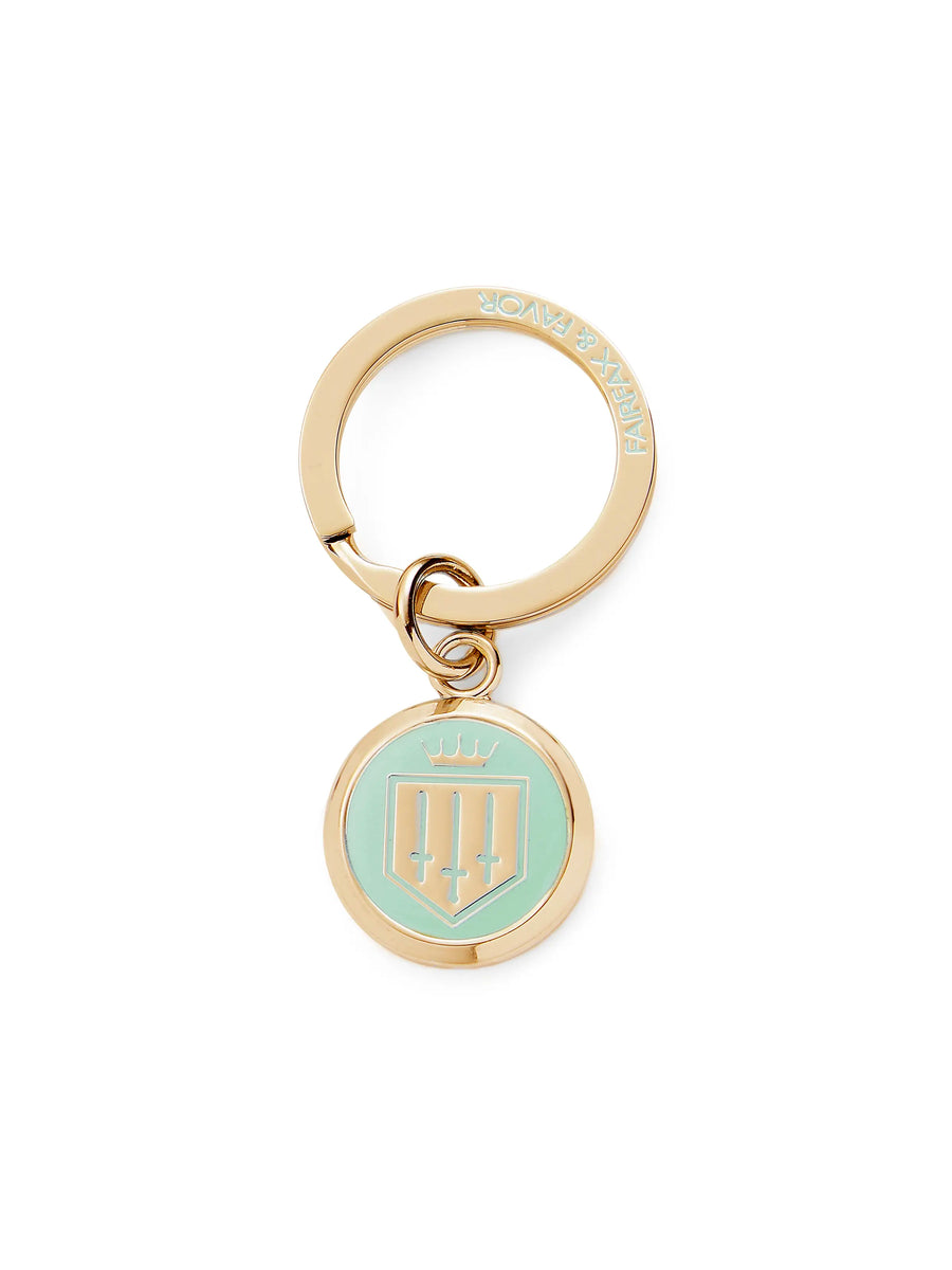 Metal Key Ring - Mint