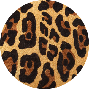 leopard material swatch