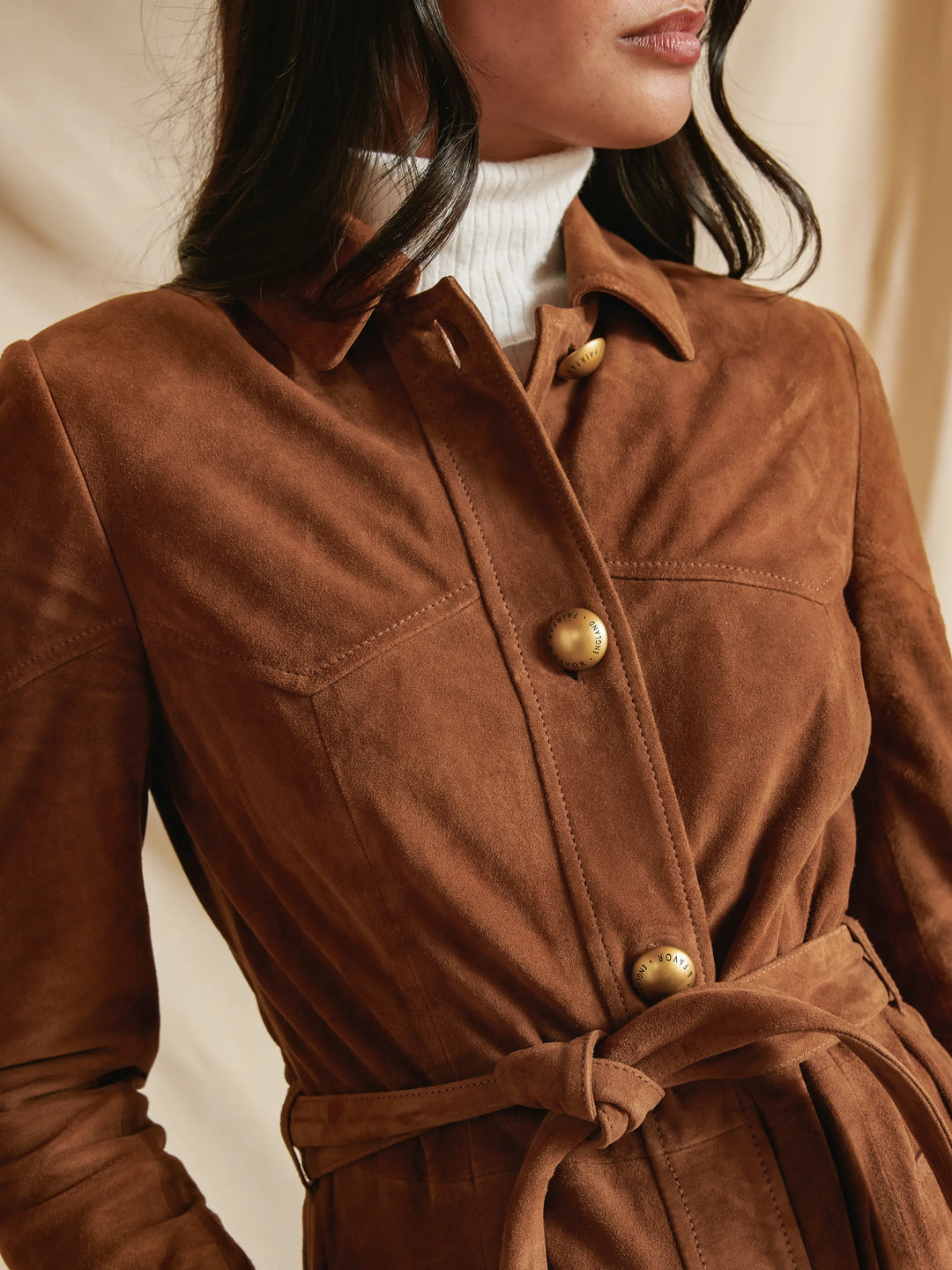 Lylla - Tan Suede - Coats