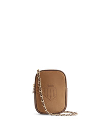 Mini Finsbury Cross Body Bag Tan Suede