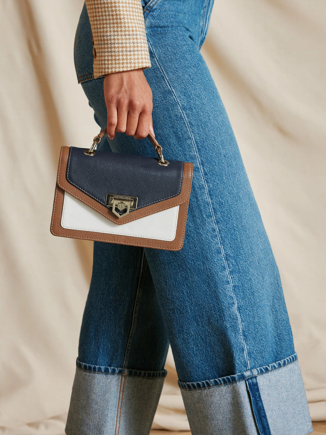 Mini Loxley - Women's Crossbody in Tri-Color | Fairfax & Favor