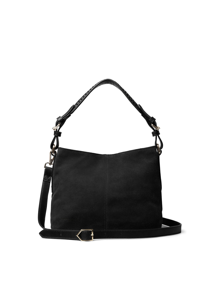The Tetbury - Women's Mini Bag - Black Suede