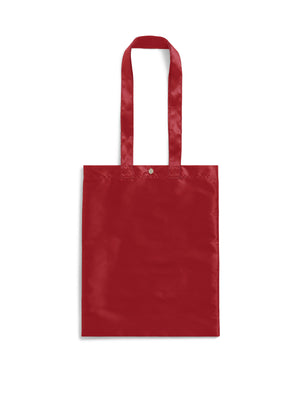 Mini Windsor Shopping Tote Red Suede