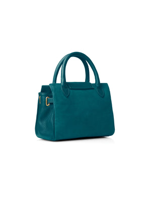 The Windsor - Women's Mini Handbag - Ocean Suede