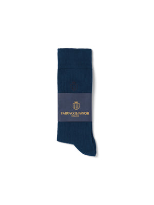 The Signature Men&#039;s Sock - Navy Blue