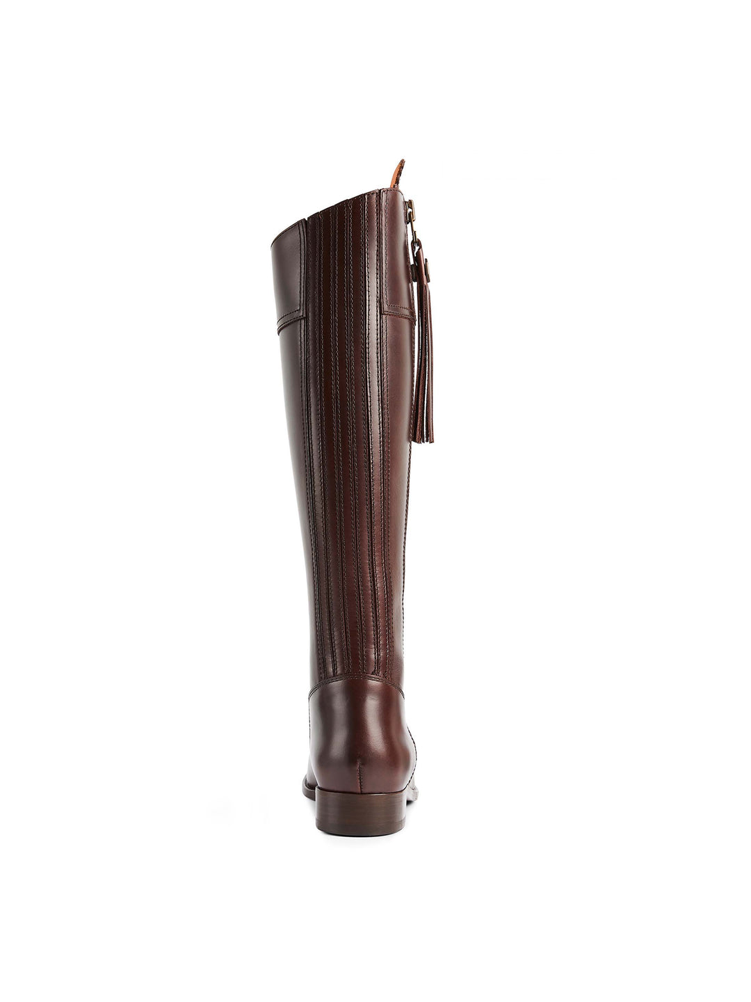 Regina (Narrow Fit) - Mahogany Leather - Tall Boots