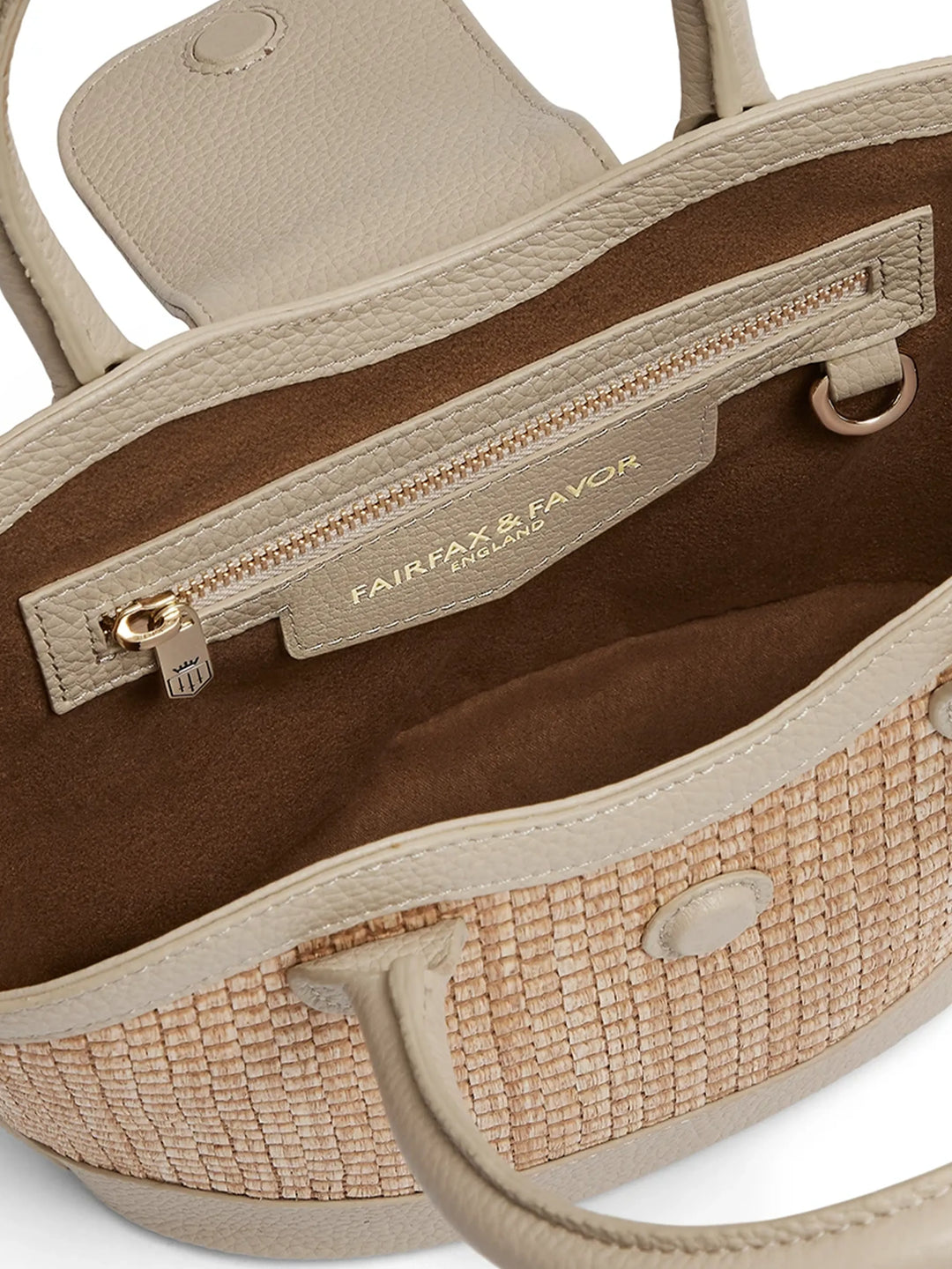 Mini Windsor Basket Bag - Stone Leather - Bags