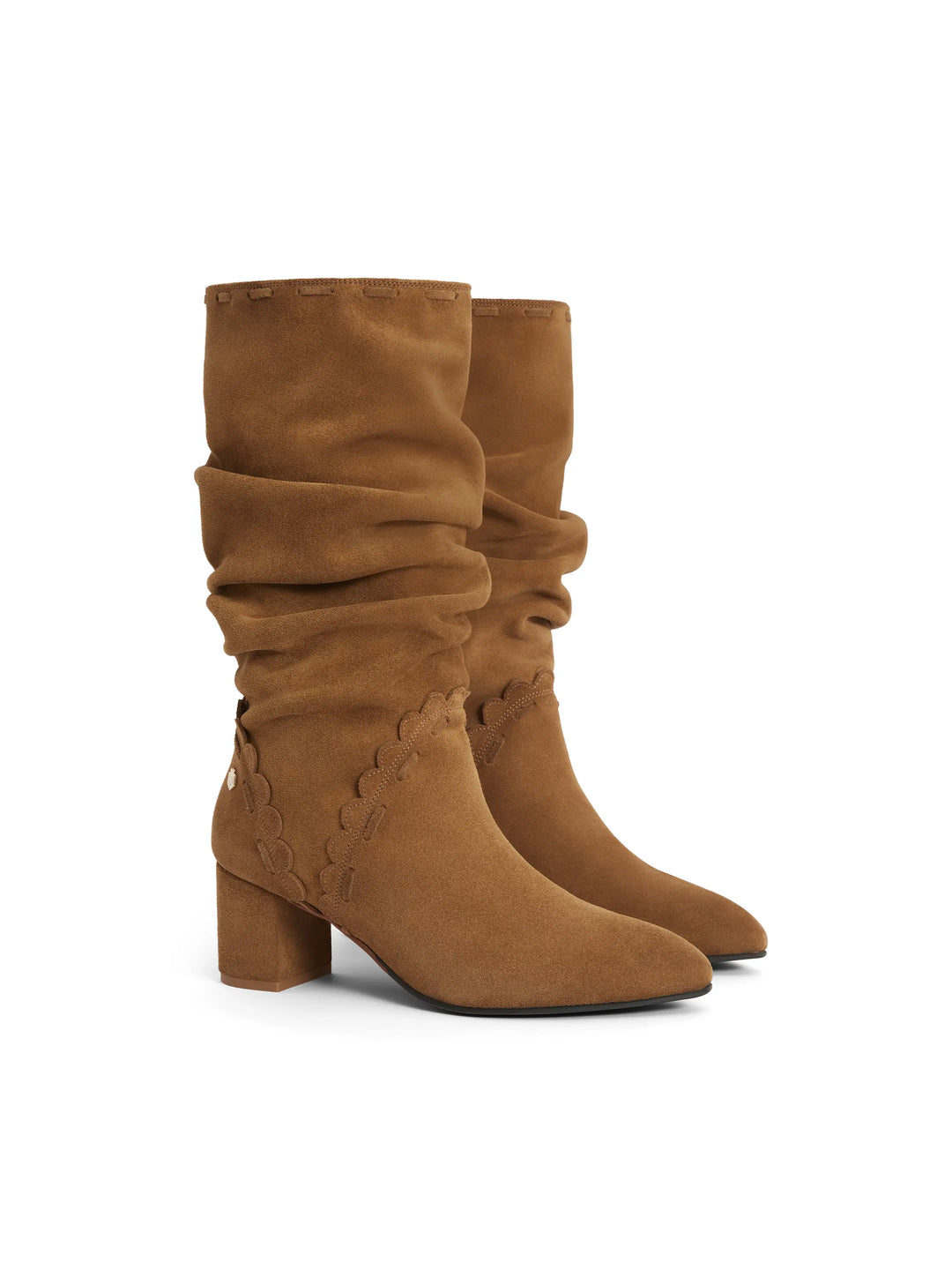 Bakewell Slouch Boot - Tan - Tall Boots
