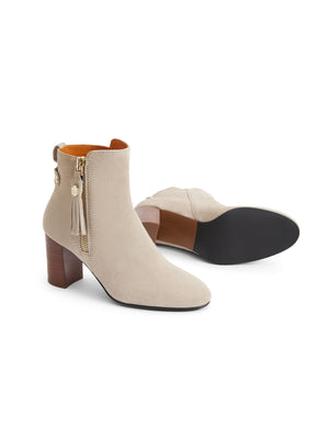 Women&#039;s Oakham Ankle Boot Stone Suede