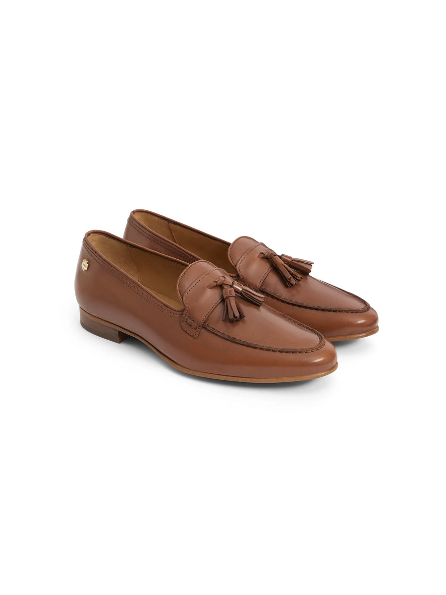 The La Rochelle - Women's Loafers - Tan Leather