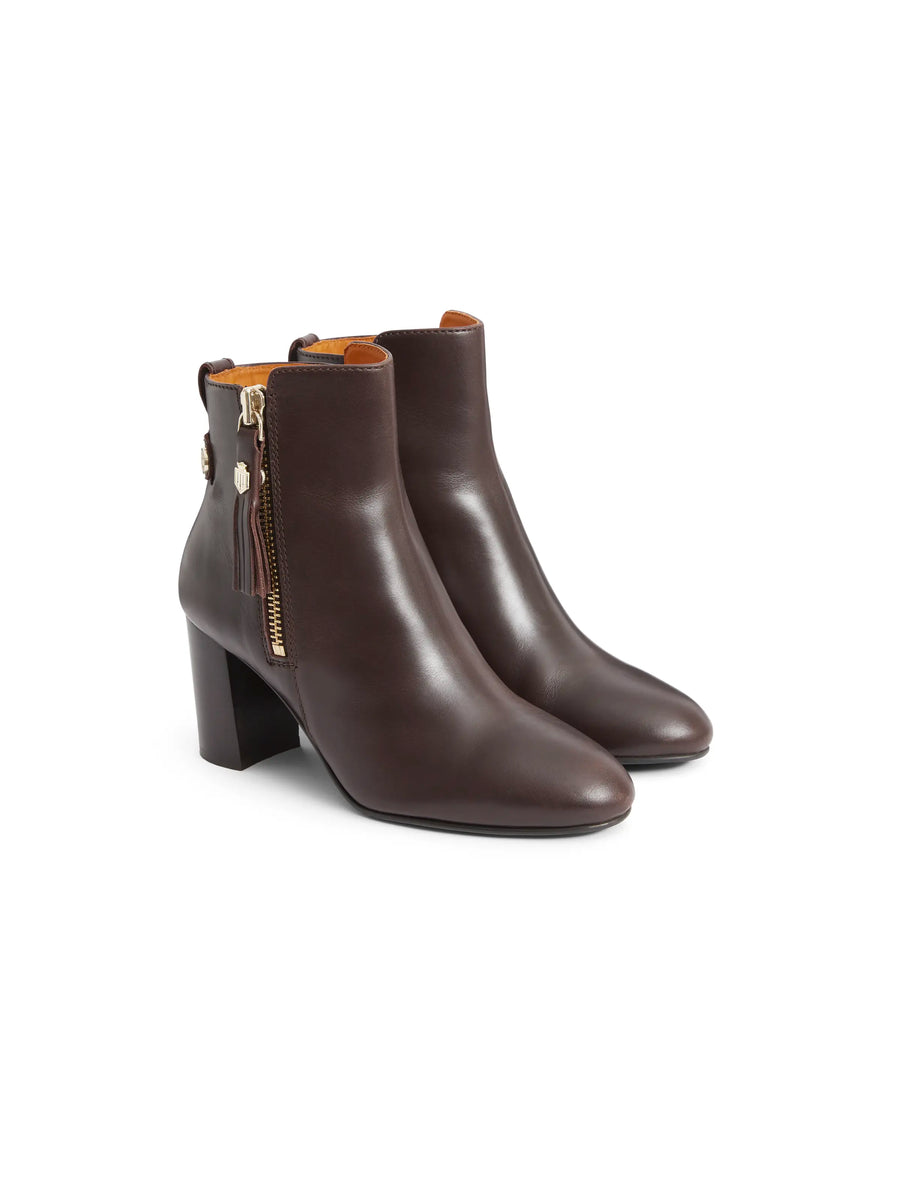 The Oakham - Women's Ankle Boots - Mahogany Leather