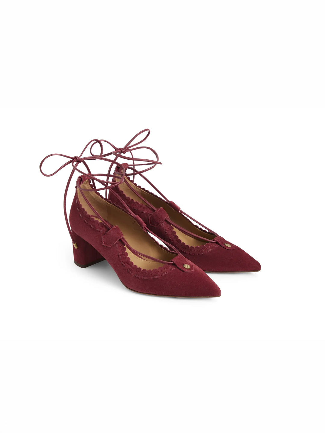 Pembridge Mid Heel - Ruby - Shoes