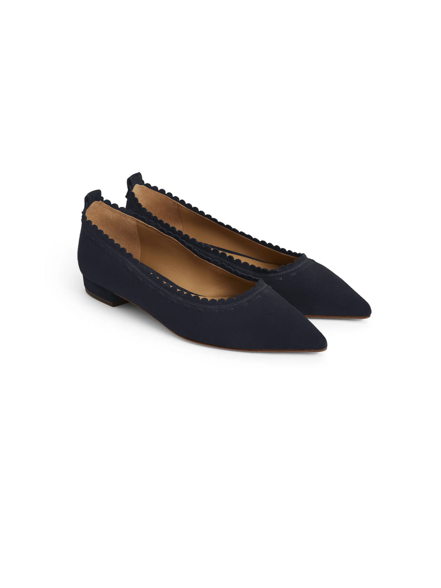 The Pembridge - Women's Pumps - Navy Suede